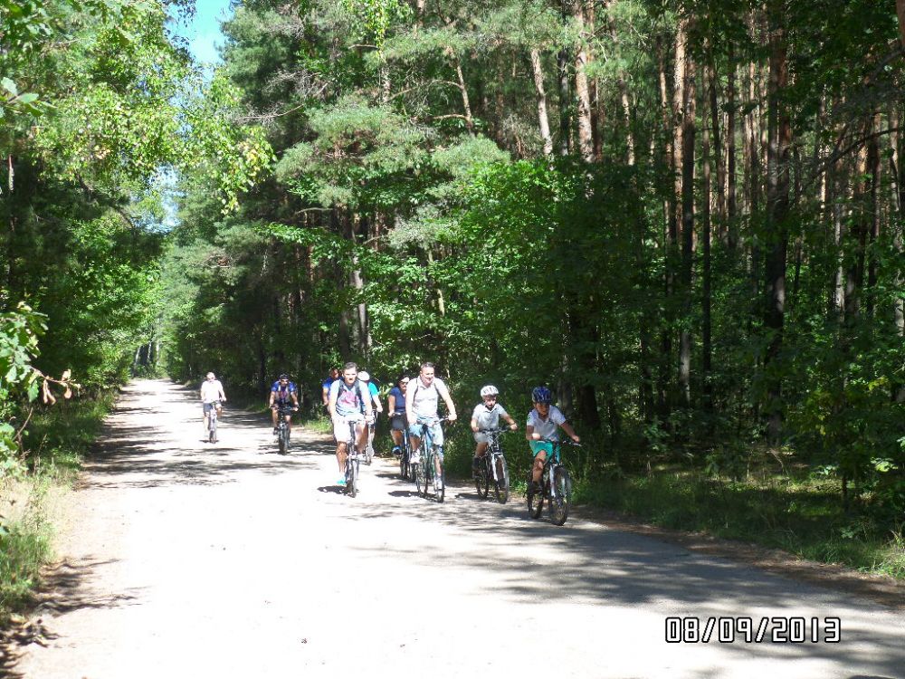 Zdjęcia z wycieczki rowerowej po gminie Mrozy