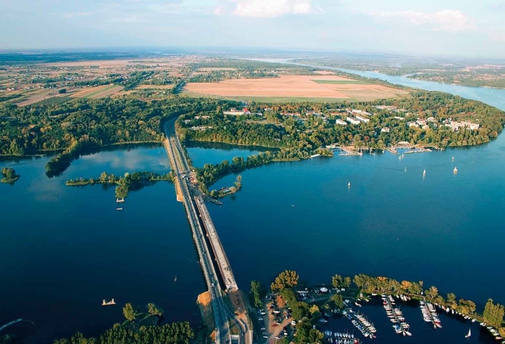 Rowerami nad jezioro Zegrzyńskie