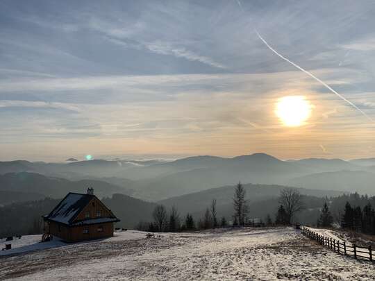 Zimowe Bieszczady